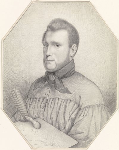 Self-Portrait of Jacobus Ludovicus Cornet by Jacobus Ludovicus Cornet
